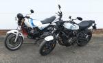 XSR700 meets RD350