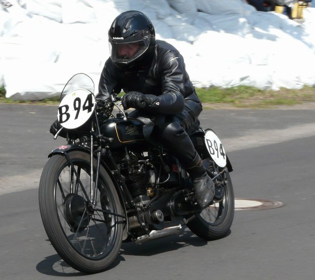 Wolff Werner Stolberg Velocette BJ 1928 350 cm³