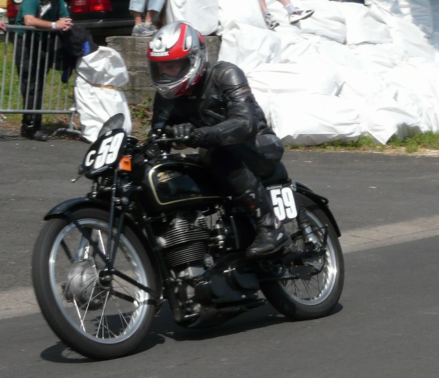 Bloor Geoff Nottingham Velocette BJ 1947 350 cm³