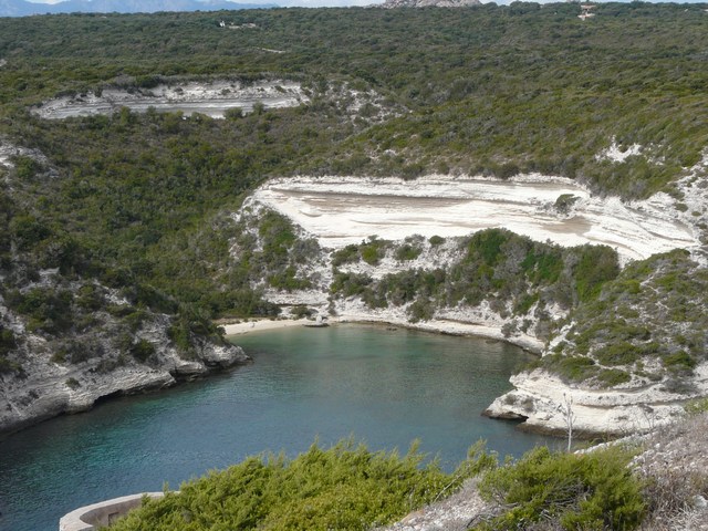 Bucht der Hafeneinfahrt von Bonifacio